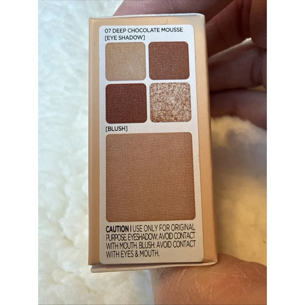 I'M MEME Multi Cube Eyeshadow & Cheek Deep‎ Chocolate Mousse Korean Skincare NEW
